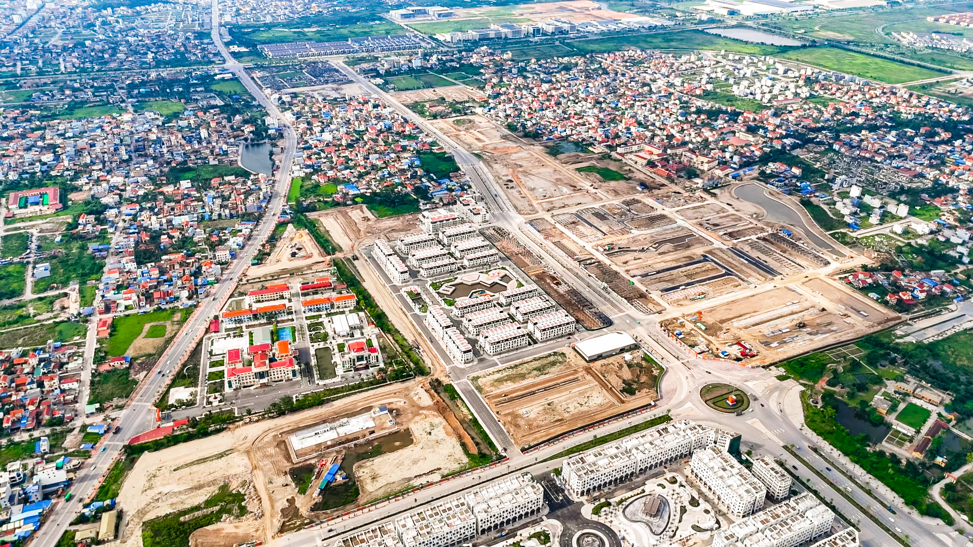 Tiến độ thực tế Hoàng Huy New City
