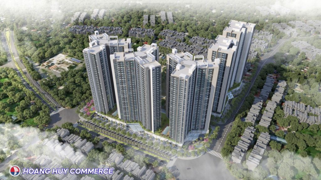 Phối cảnh dự án Hoàng Huy Commerce Hải Phòng